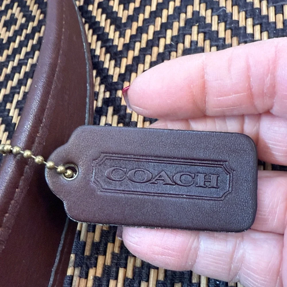 Vintage Coach Ergo Small Flap 9034 mahogany - Picture 8 of 14